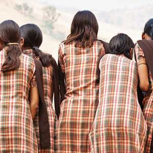 Schoolgirls in Jaipur, India
