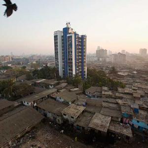 A Mumbai slum