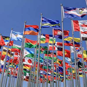 World flags SHUTTERSTOCK