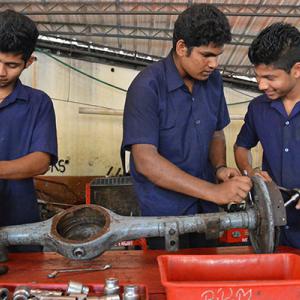 Apprentices in India