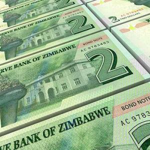 Zimbabwean bond notes. Shutterstock 616393664