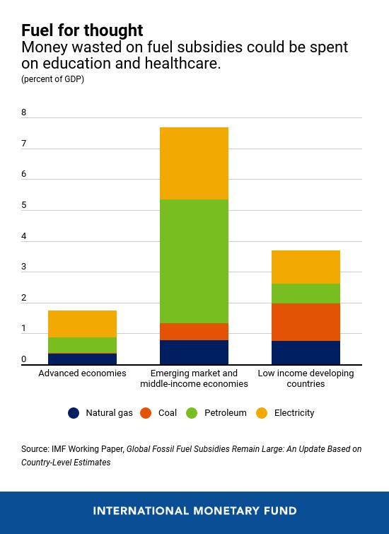 IMF fuel subsidies chart