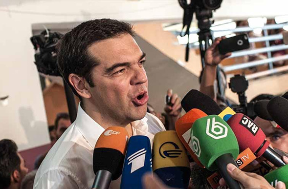Greek prime minister Alexis Tsipras. Shutterstock Greek prime minister Alexis Tsipras. Shutterstock