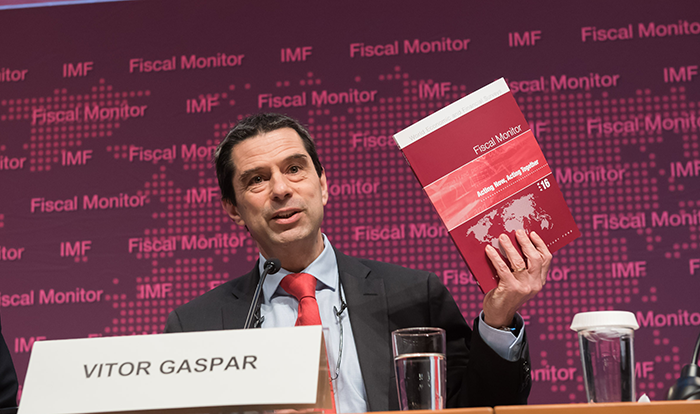 Vitor Gaspar, head of the IMF's fiscal affairs department. Credit: IMF