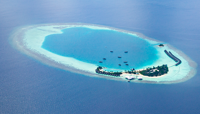 Maldives atoll