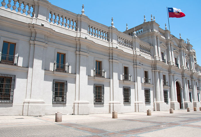 Chilean parliament building