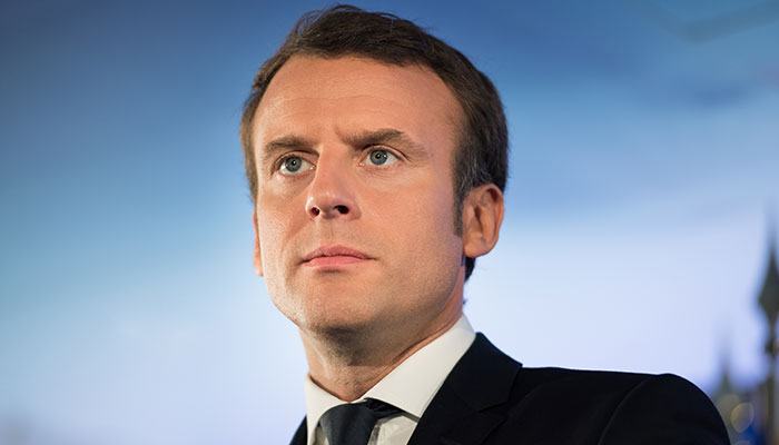 Emmanuel Macron, French president. Shutterstock 618031208