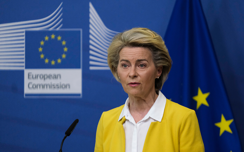 Ursula von der Leyen Shutterstock 1956188716