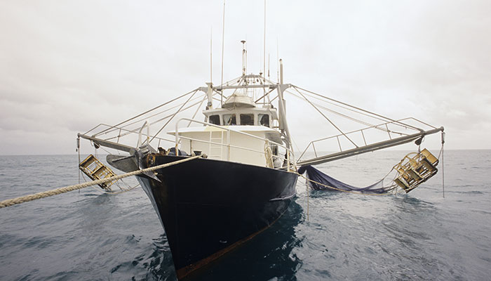 Fishing trawler SHUTTERSTOCK