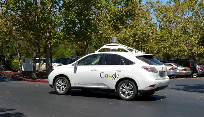 A Google self-driving car. Credit: Roman Boed