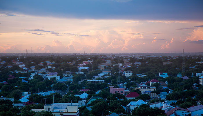 Mogadishu, the capital of Somalia