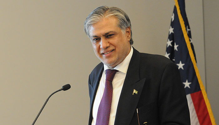 Mohammed Ishaq Dar, Pakistan's finance minister. Credit: Institute for Peace
