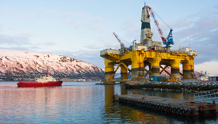 Norway oil rig