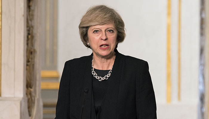 Theresa May Shutterstock