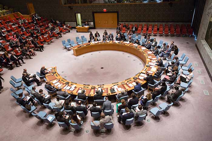 United Nations Security Council. Credit: UN United Nations Security Council. Credit: UN