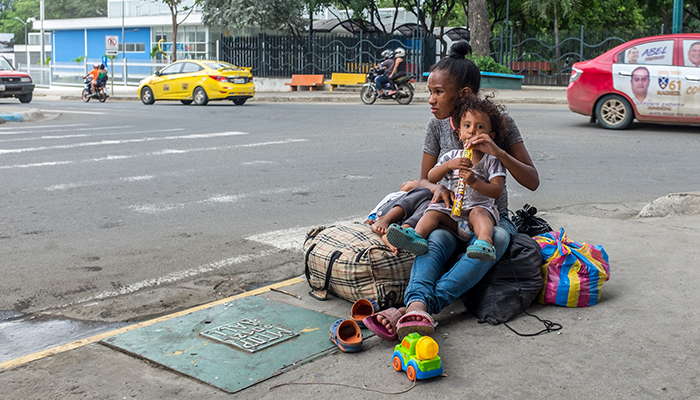 Venezuelan migrants 